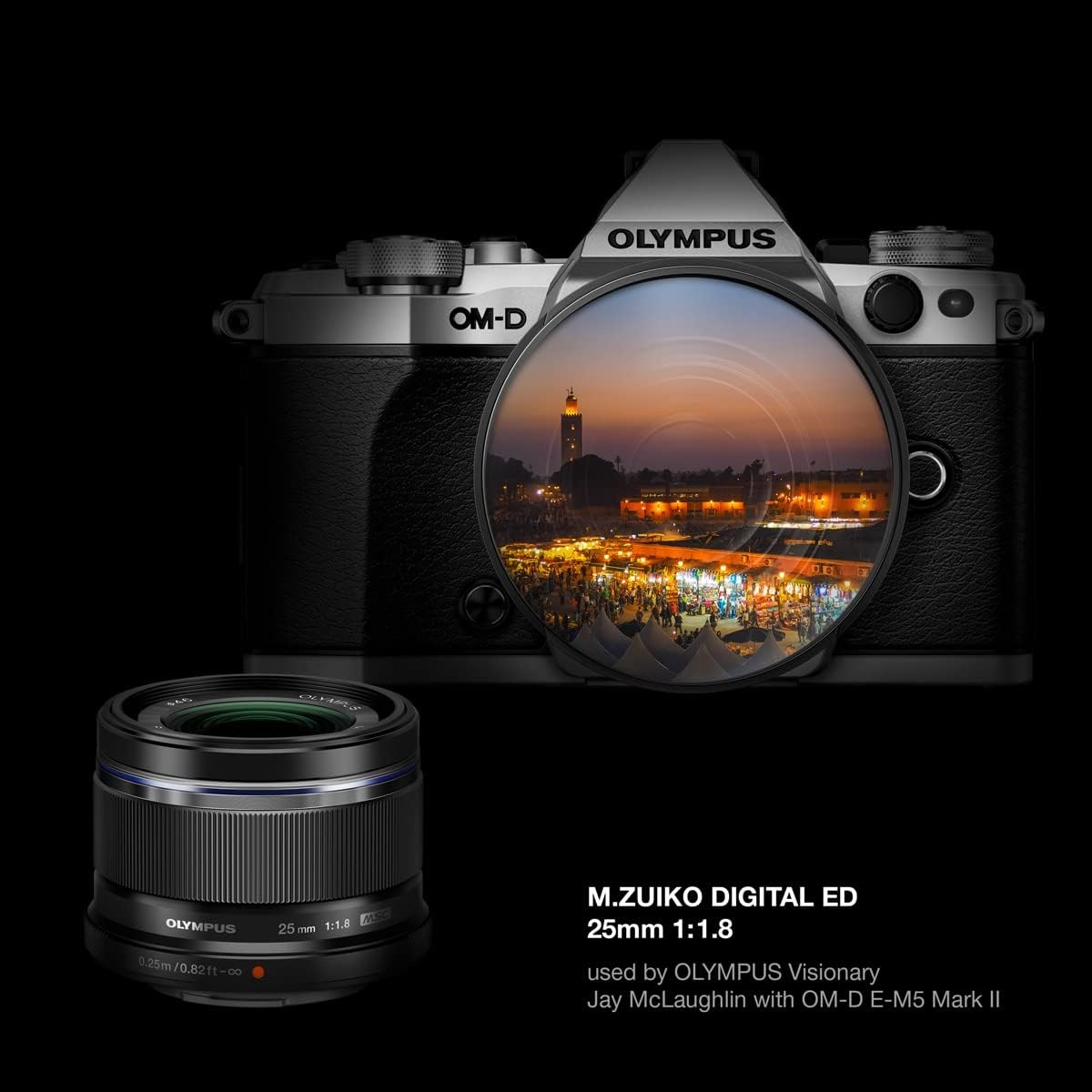 OM SYSTEM OLYMPUS MZuiko Digital 25mm F18 Black For Micro  - New York - Albany ID1561223 3
