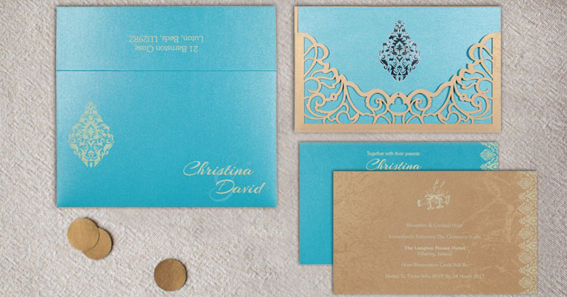 Indian Wedding Invitations  Stylish Templates - New Jersey - Jersey City ID1613072