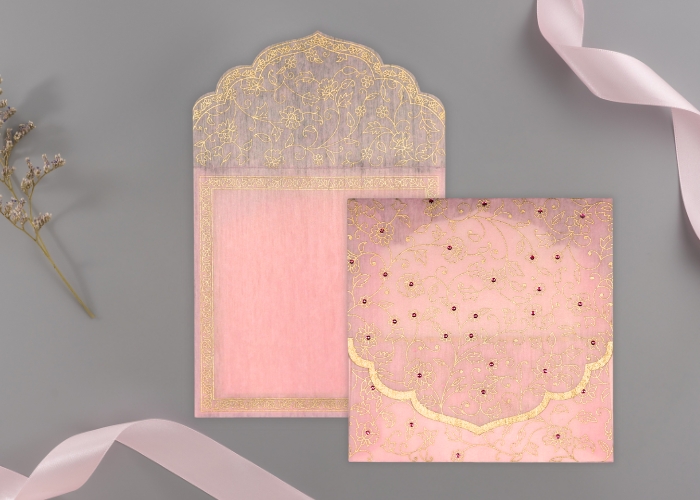 All in One Wedding Invitations  Convenient and Elegant Desi - New York - Brooklyn ID1598111