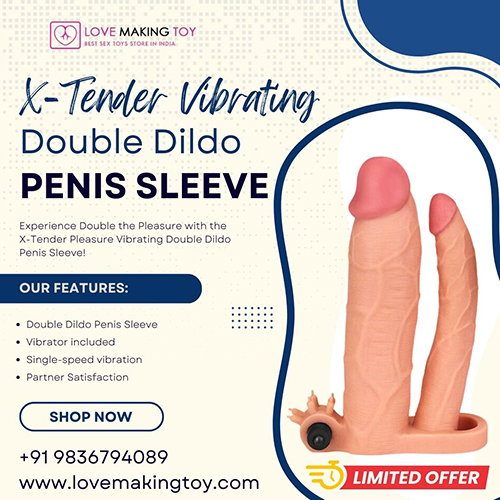 Feel Real Double Pleasure with XTender Dildo Sleeve Call 98 - Kerala - Thiruvananthapuram ID1601768