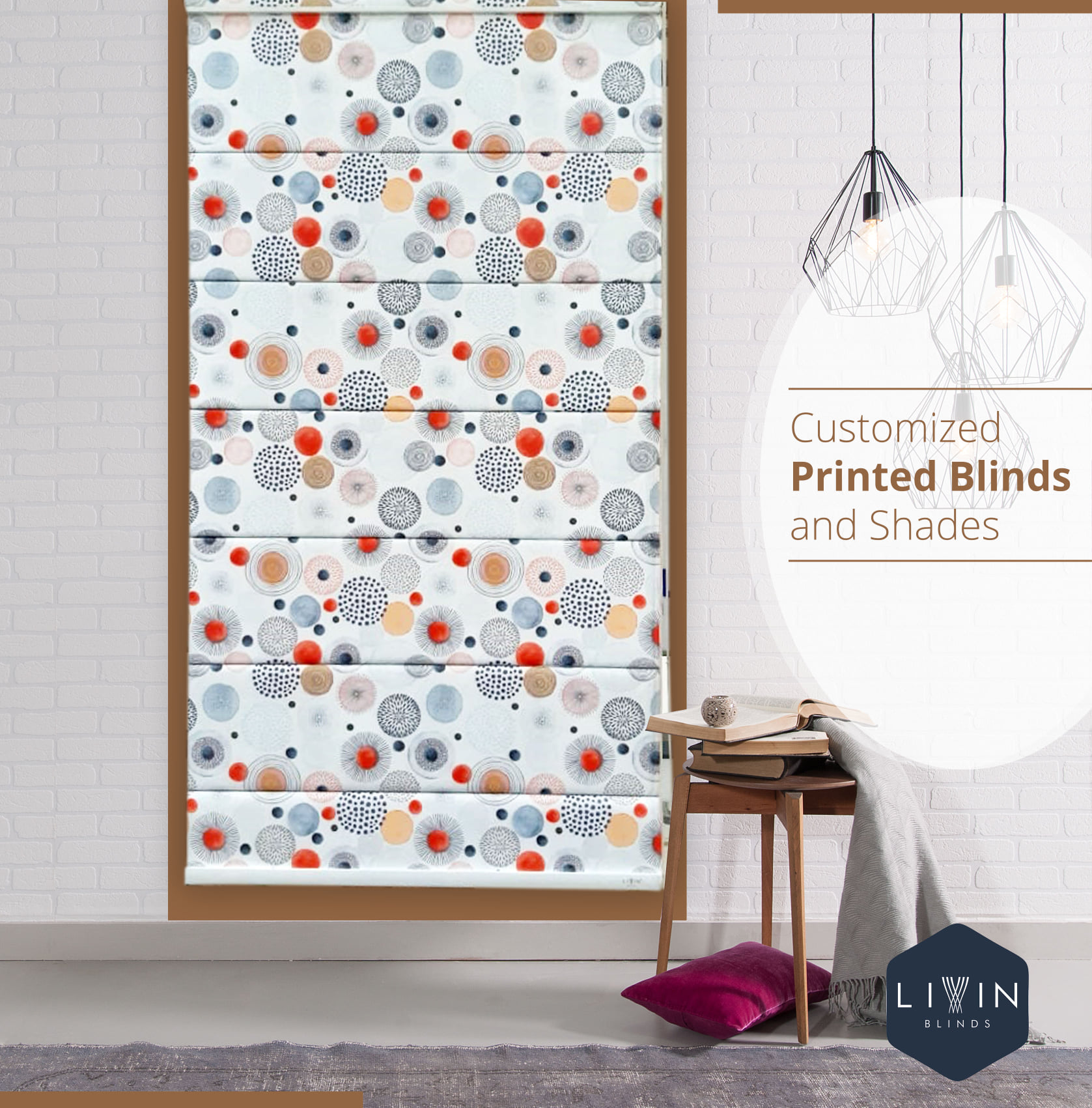 Roman Blinds by Livin Blinds for Stylish Spaces - Delhi - Delhi ID1602843