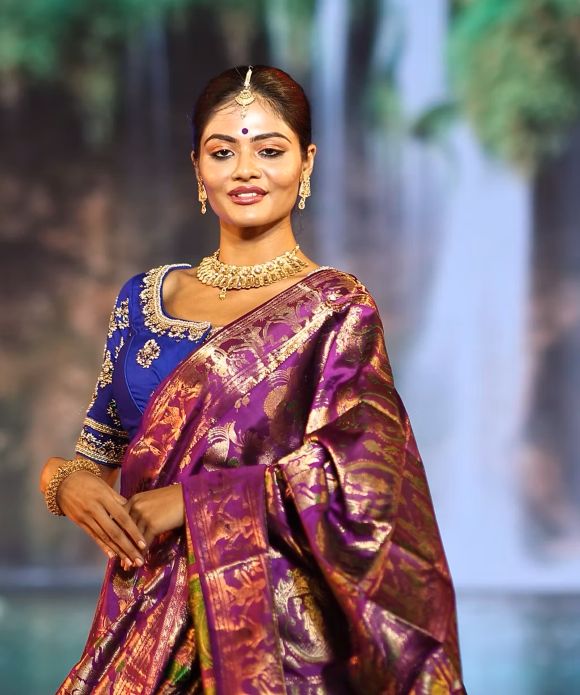 Get the Best Swarnachari Silk Sarees of Bishnupur  Eco Thre - West Bengal - Kolkata ID1610294