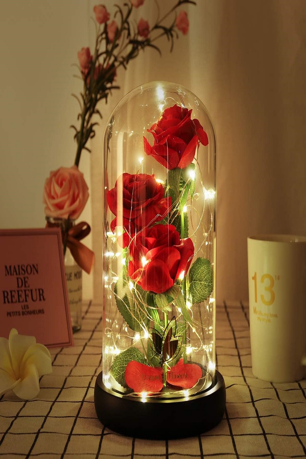 Beauty and The Beast Rose Rose Valentines Day Gifts for Her - New York - Albany ID1594776