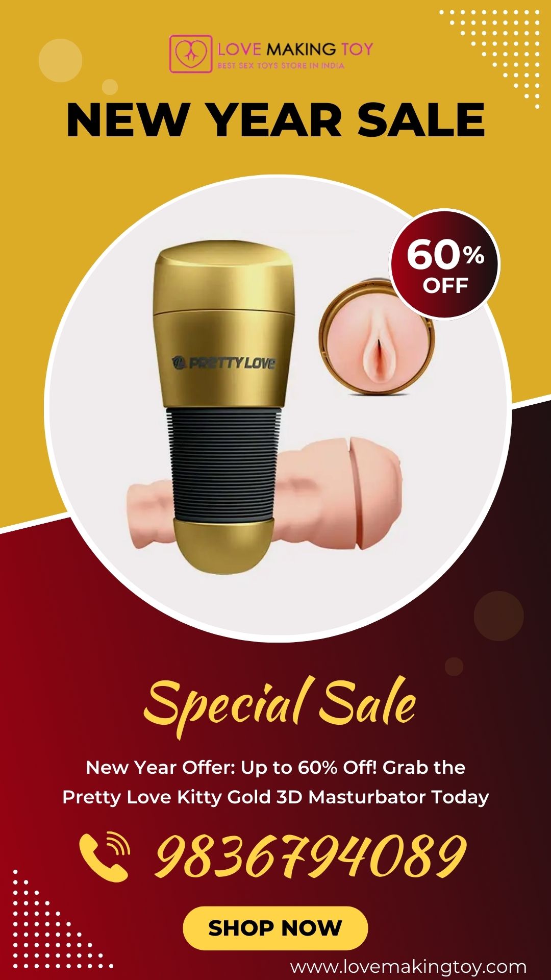 New Year Pretty Love Kitty 3D Vagina Masturbator Deal Call 9 - Nagaland - Kohima ID1592322