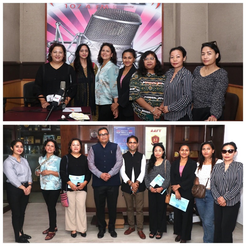 Journalist Delegation from Nepal Visits Marwah Studios - Delhi - Delhi ID1585872