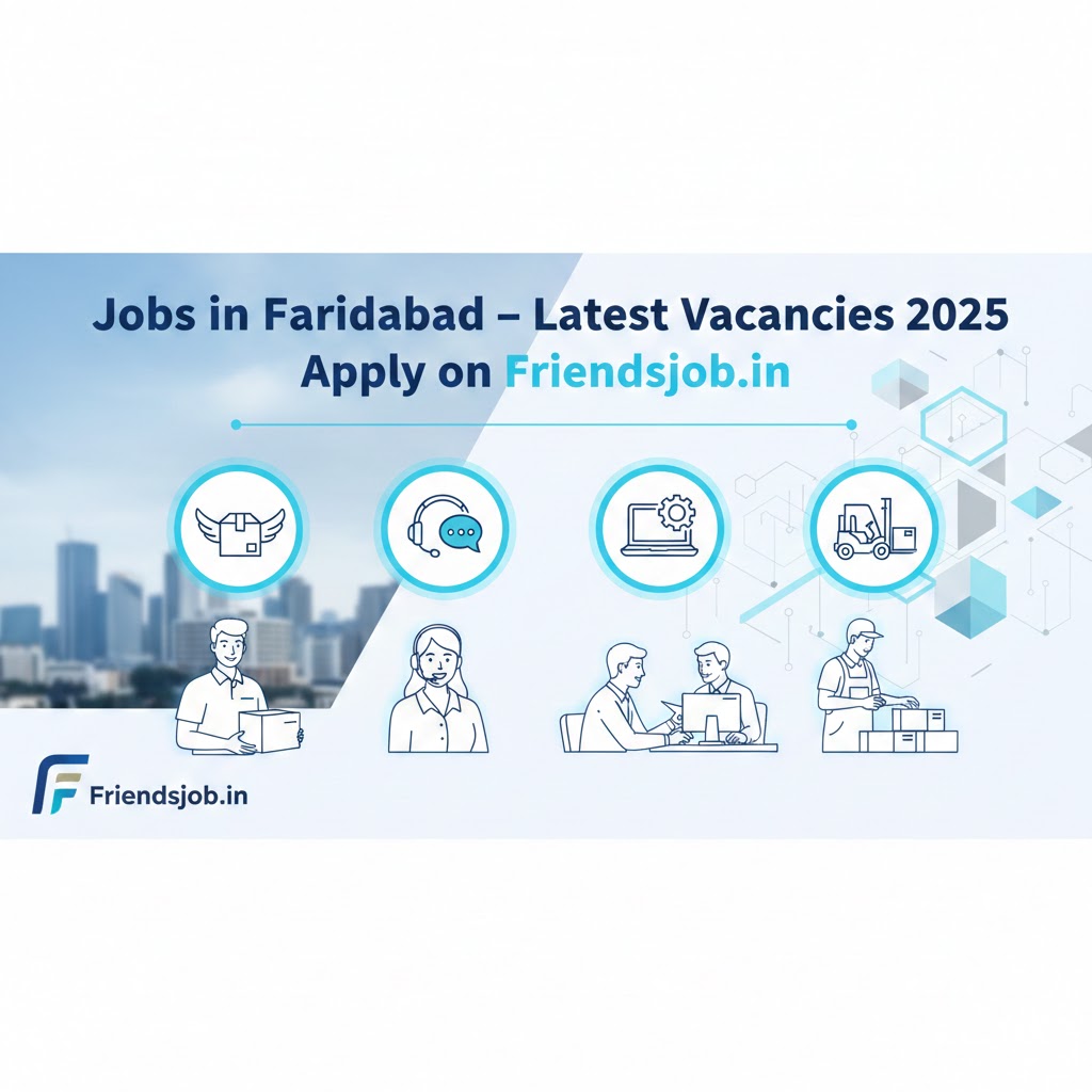 Jobs in Faridabad  Latest Vacancies 2025  Apply on Frien - Delhi - Delhi ID1618879
