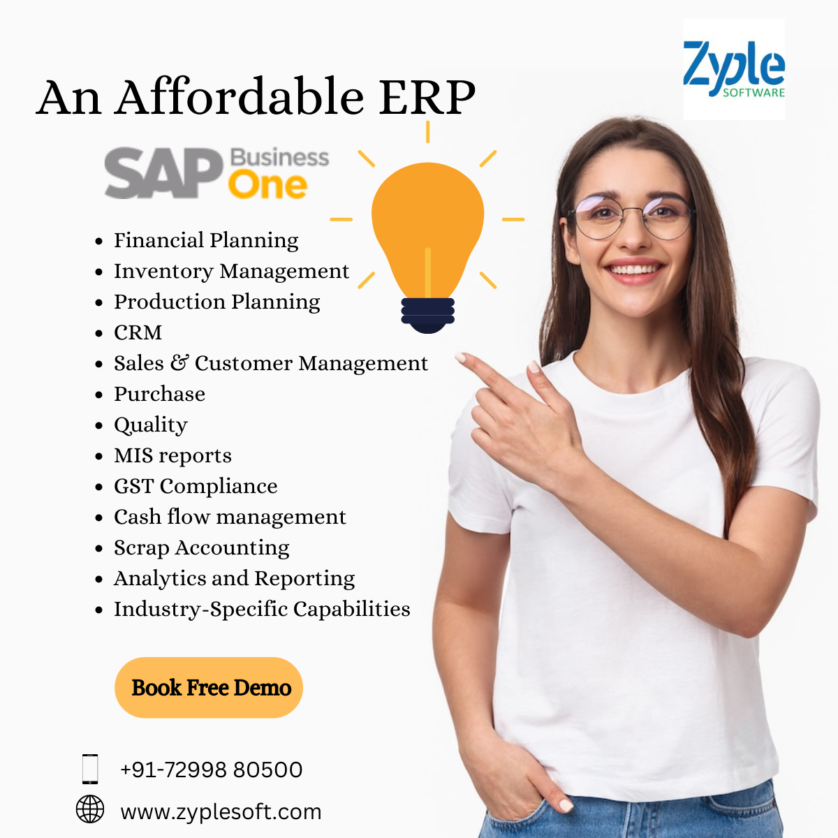 ERP Software in India  ERP Company  ERP Solutions  Zyple  - Karnataka - Bangalore ID1550568