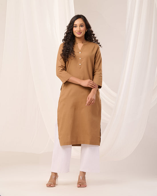 Linen Short Kurta  Swaach - Rajasthan - Jaipur ID1609592 2