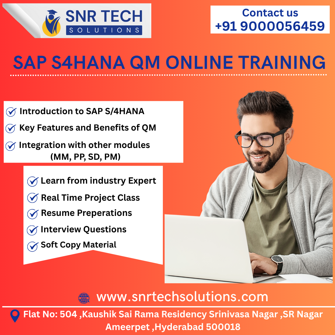 Best sap s4hana qm online training in hyerabad - California - Ontario ID1613729