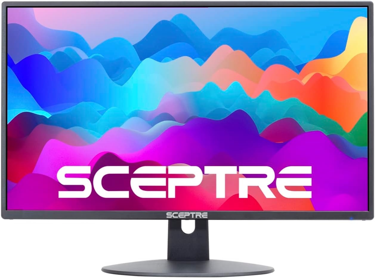 Sceptre New 22 Inch FHD LED Monitor  75Hz  2X HDMI VGA  B - Alaska - Anchorage ID1540713