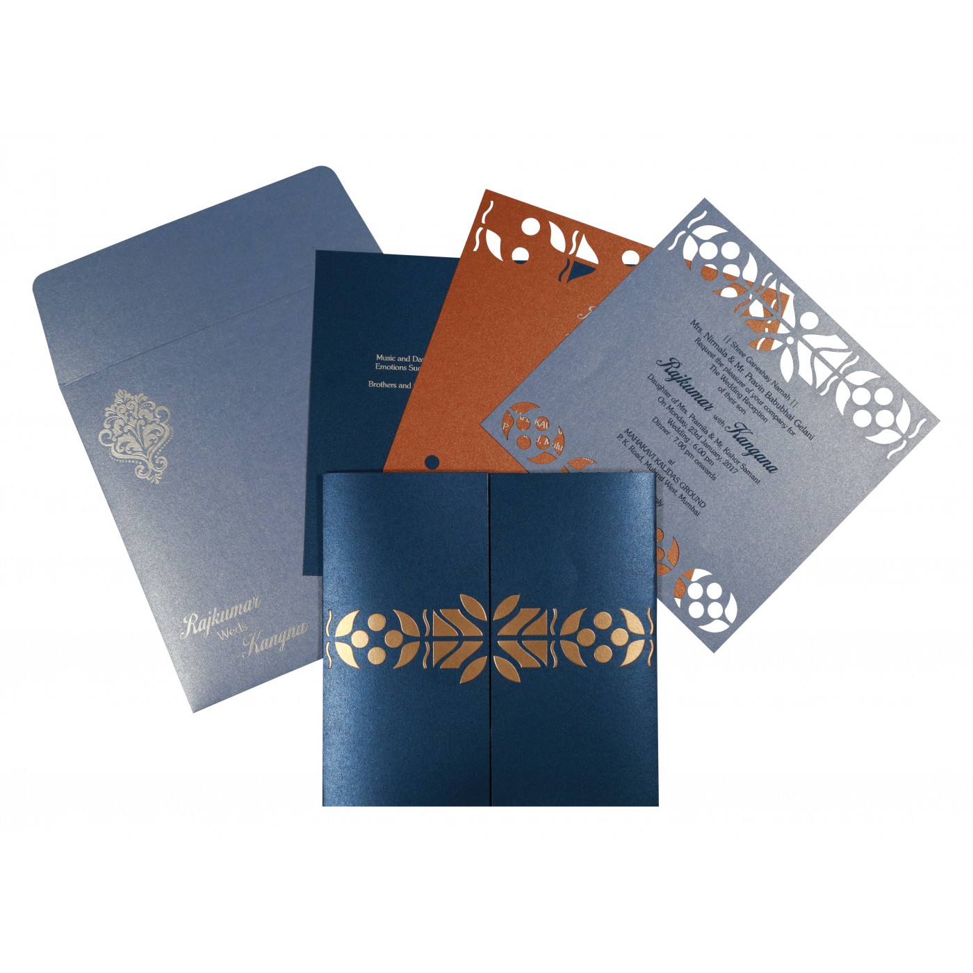 Timeless Embossed Wedding Invites  A Lasting Charm - Washington - Seattle ID1606395 2