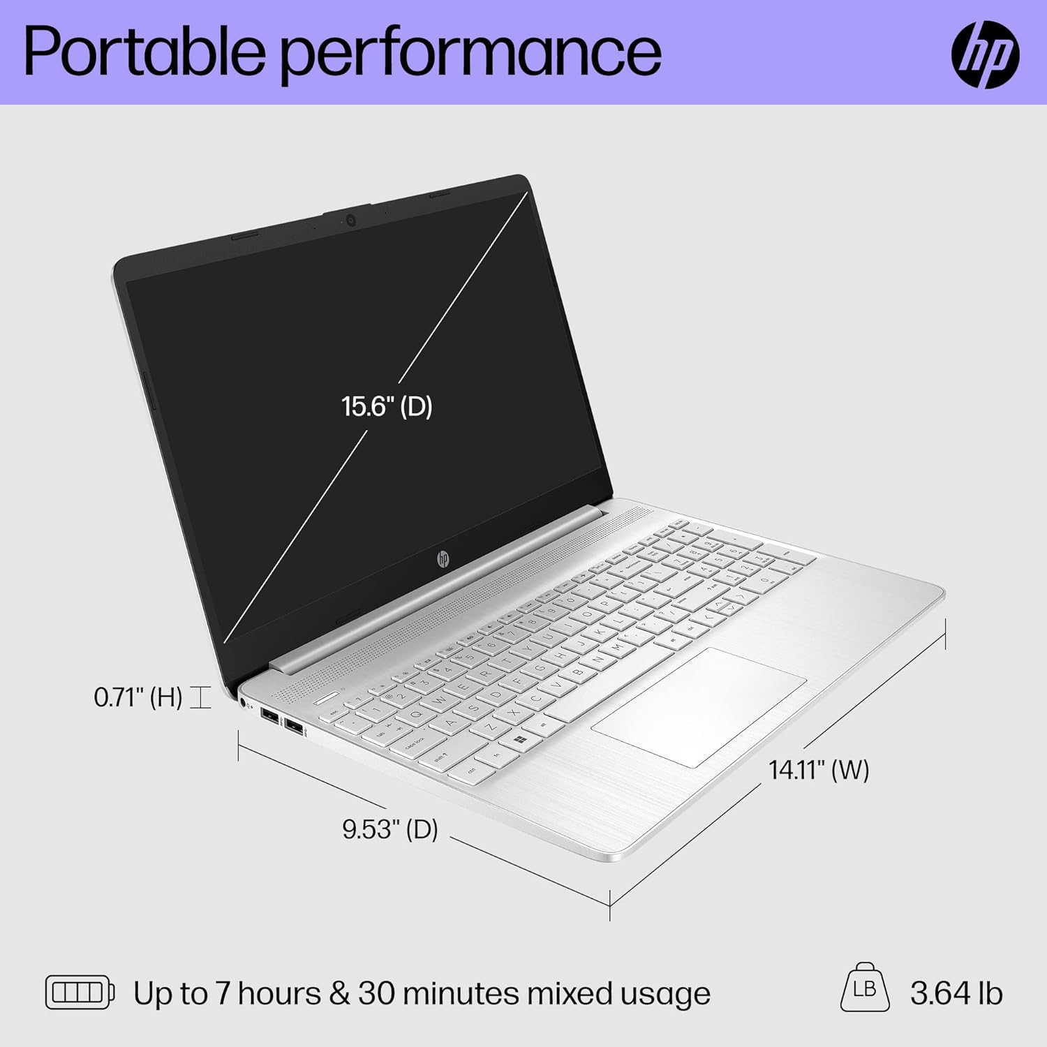 HP 156 inch Laptop FHD Display 12th Gen Intel Core i5 16 - New York - Armonk ID1525948 4