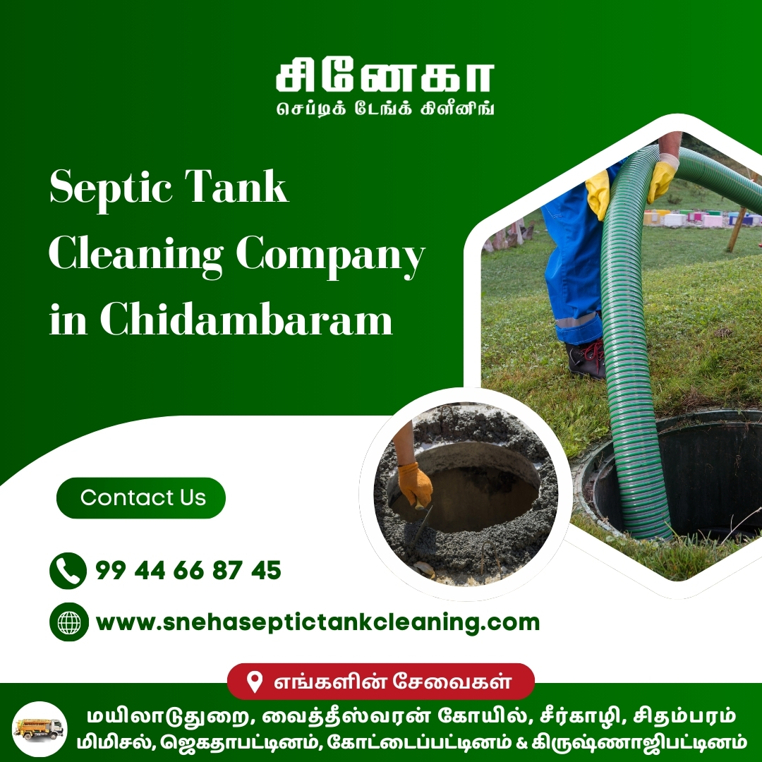 Apartments Septic Tank Cleaning Service Provider in Chidamba - Tamil Nadu - Salem ID1602153
