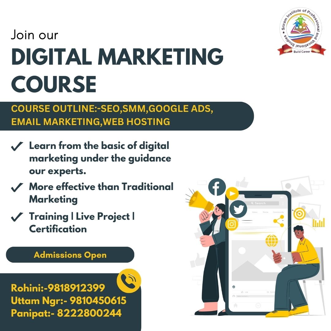 Best digital marketing course in Rohini Sipvs - Delhi - Delhi ID1521281 3