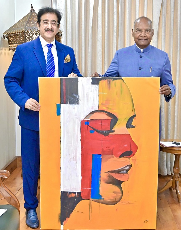 Sandeep Marwah Invites Former President Shri Ram Nath Kovind - Delhi - Delhi ID1608215