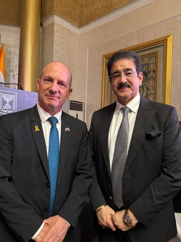 Dr Sandeep Marwah Meets HE Reuven Azar Ambassador of Isr - Delhi - Delhi ID1620487