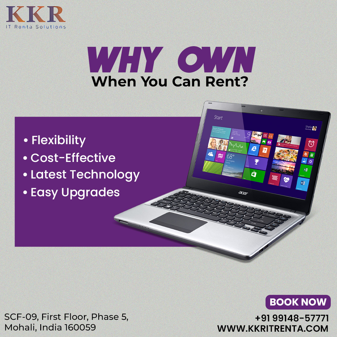 Rent a Laptop Today and Access the Latest Technology Without - Punjab - S.A.S. Nagar ID1585279