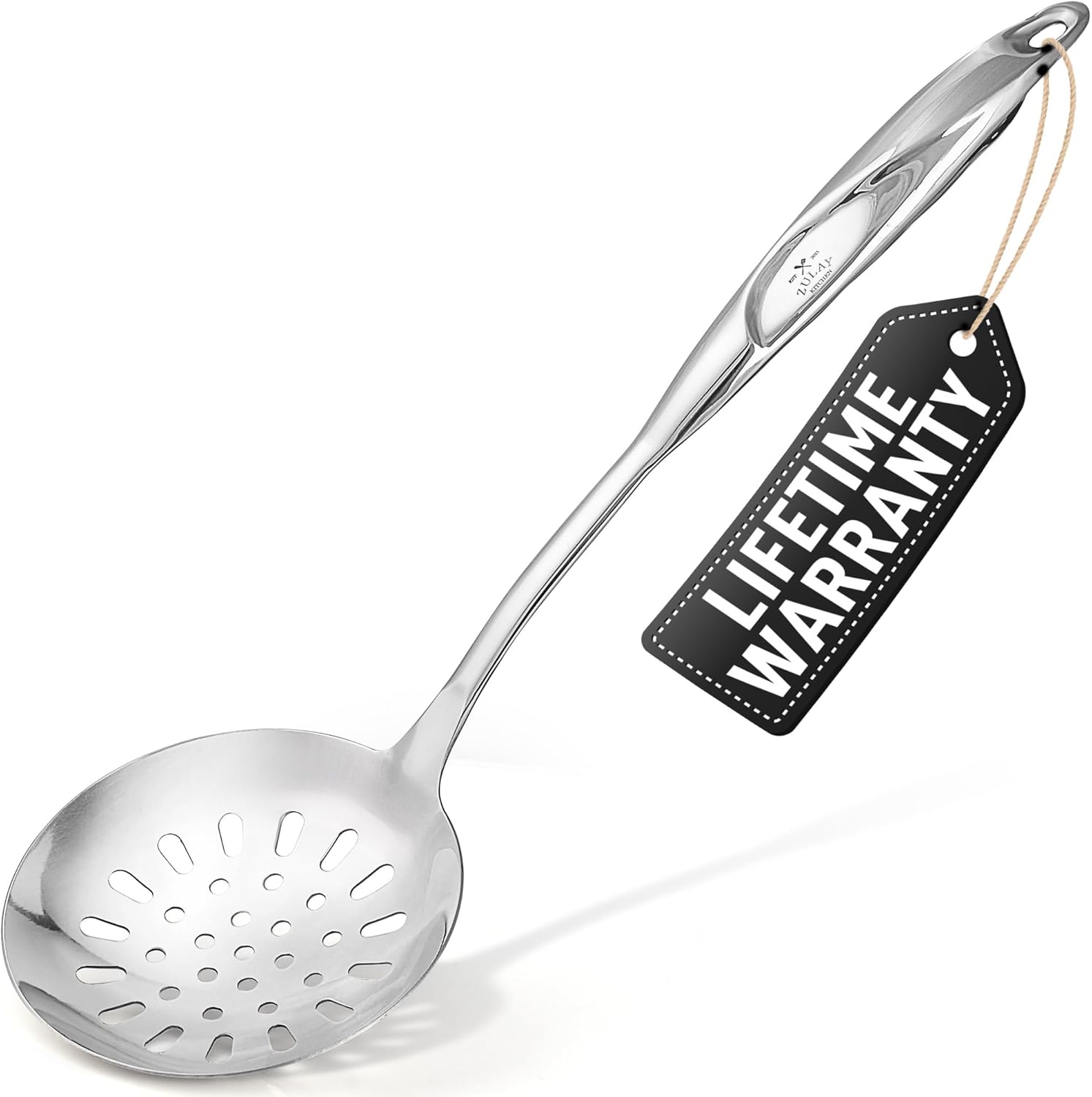 Zulay Kitchen Stainless Steel Slotted Serving Spoon Review - New York - New York ID1602576