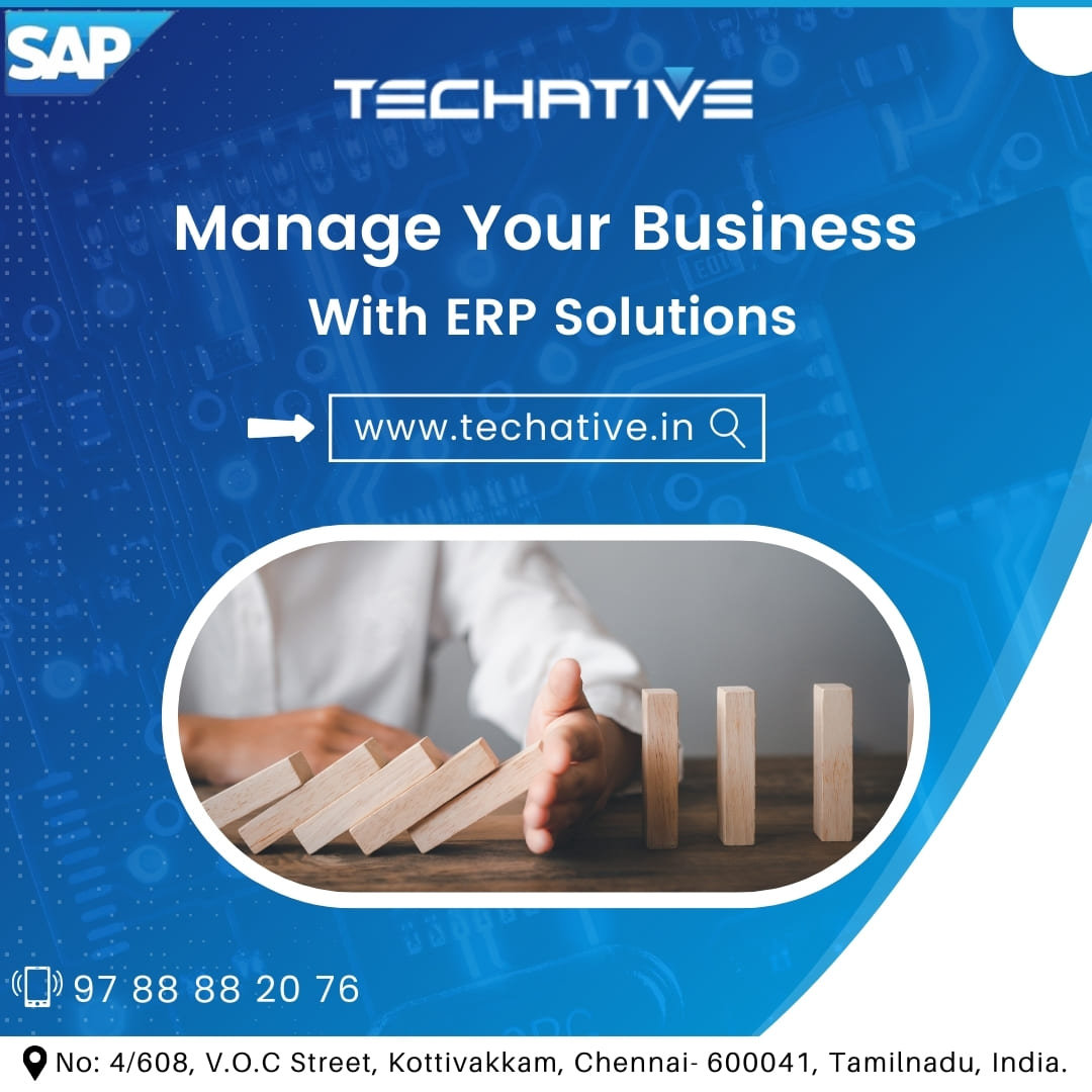 SAP Business One HANA Partner in Chennai  Techative Solutio - Tamil Nadu - Chennai ID1591149 1