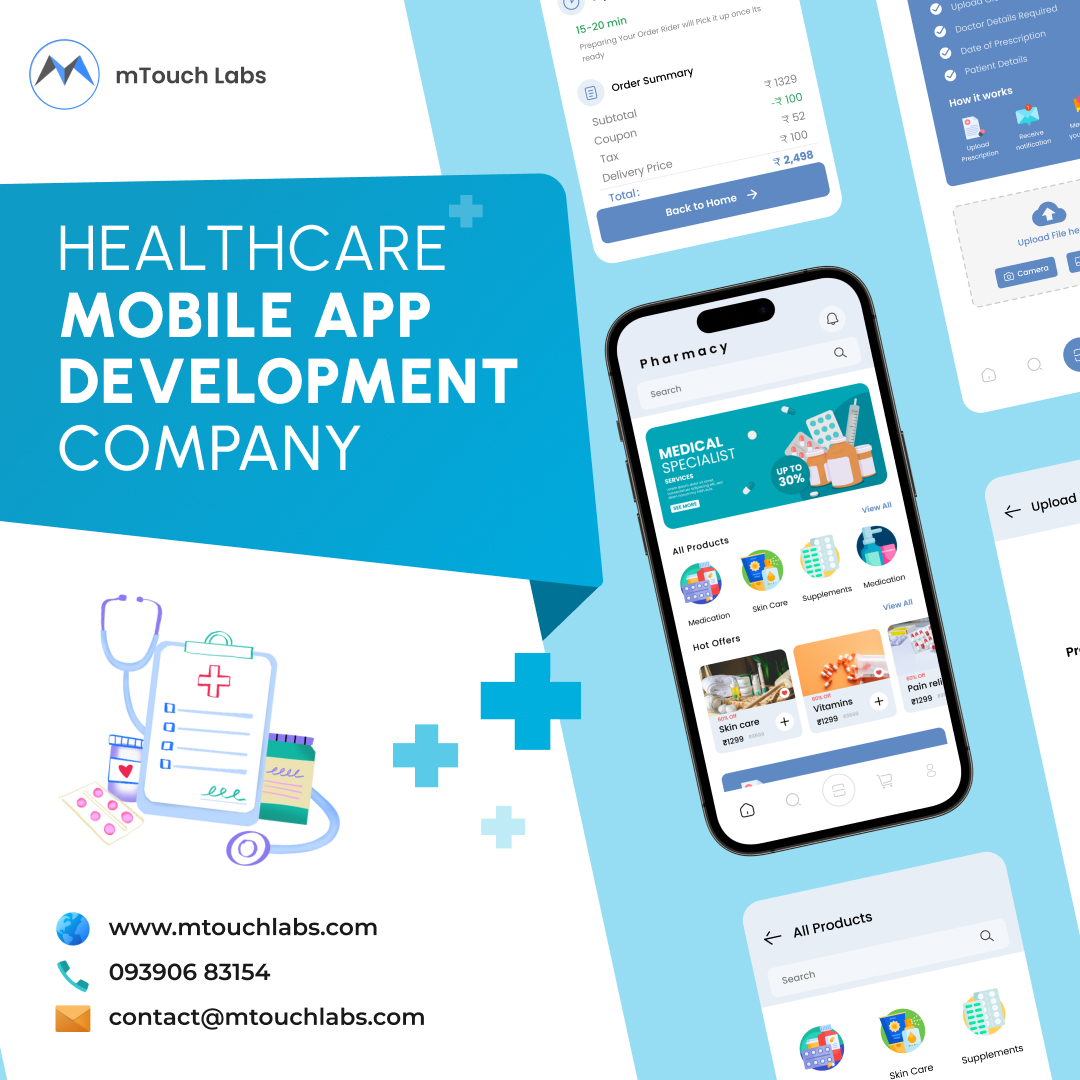 Healthcare Mobile App Development Company - Andhra Pradesh - Hyderabad ID1522534