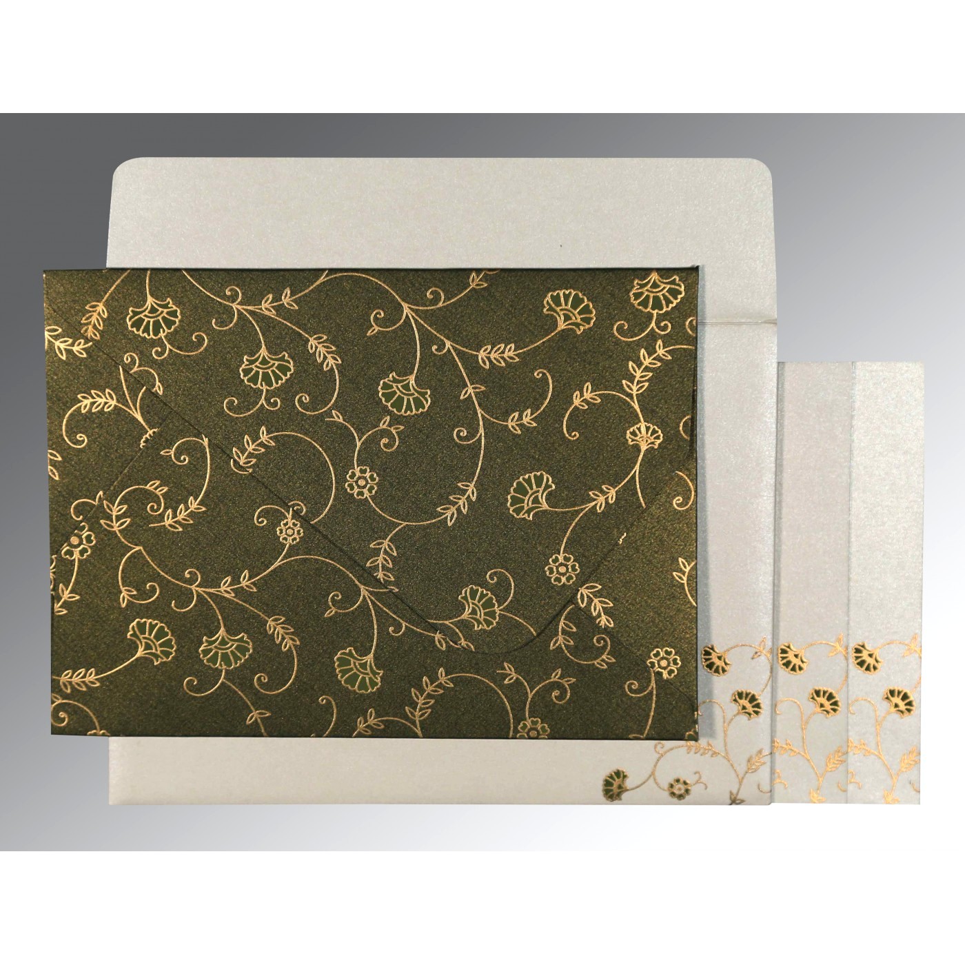 Floral Theme Invitation Cards  Elegant Flower Designs for A - Massachusetts - Boston ID1598226 2