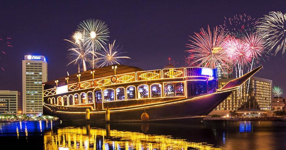 New Year Dhow Cruise at Dubai Creek - Louisiana - New Orleans ID1618377