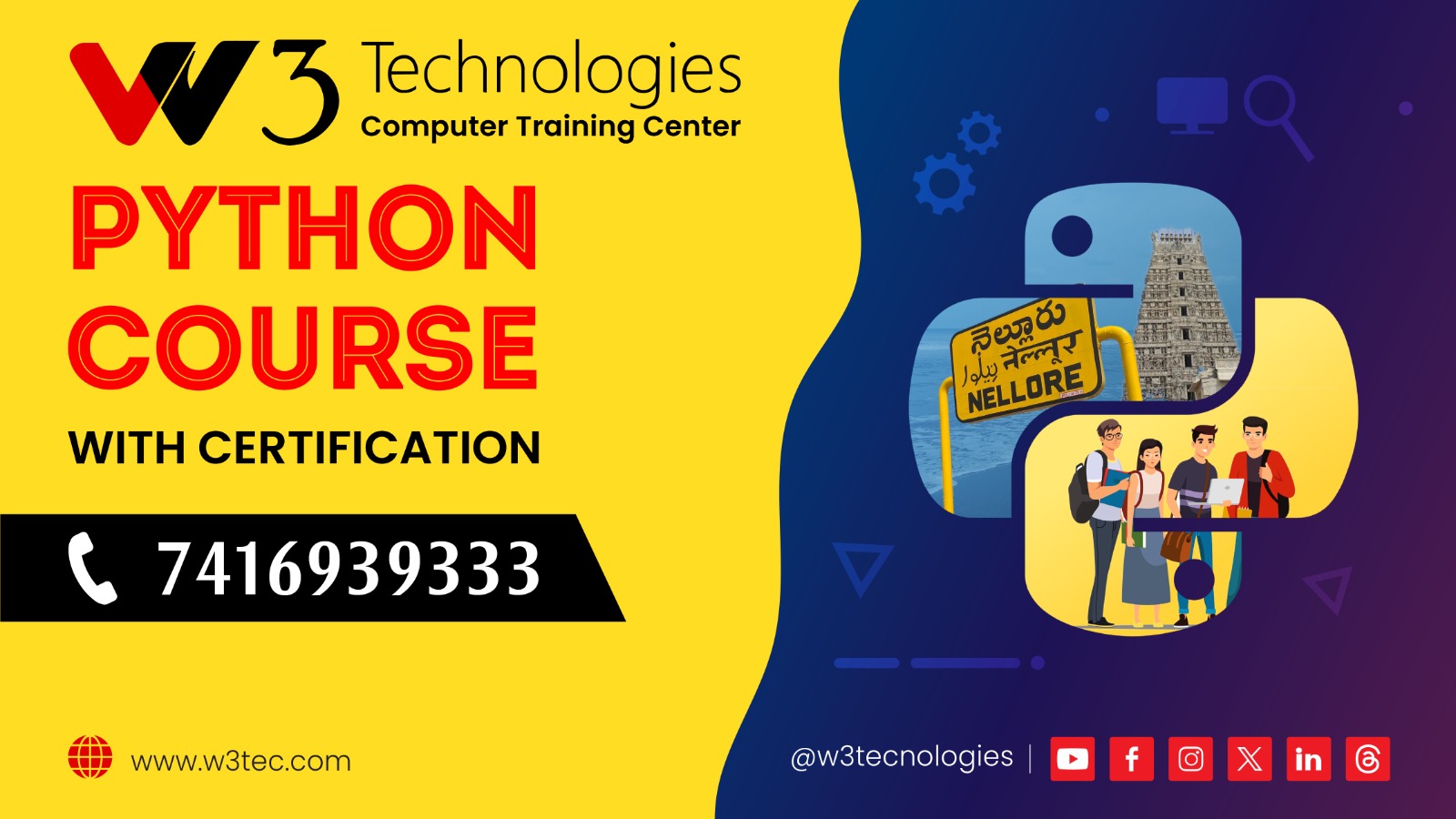 Best Python Training Institute In Nellore - Andhra Pradesh - Nellore ID1549503 1