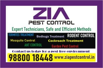Zia Pest control  Upto 30 Off  General pest Control   Ga - Karnataka - Bangalore ID1621059