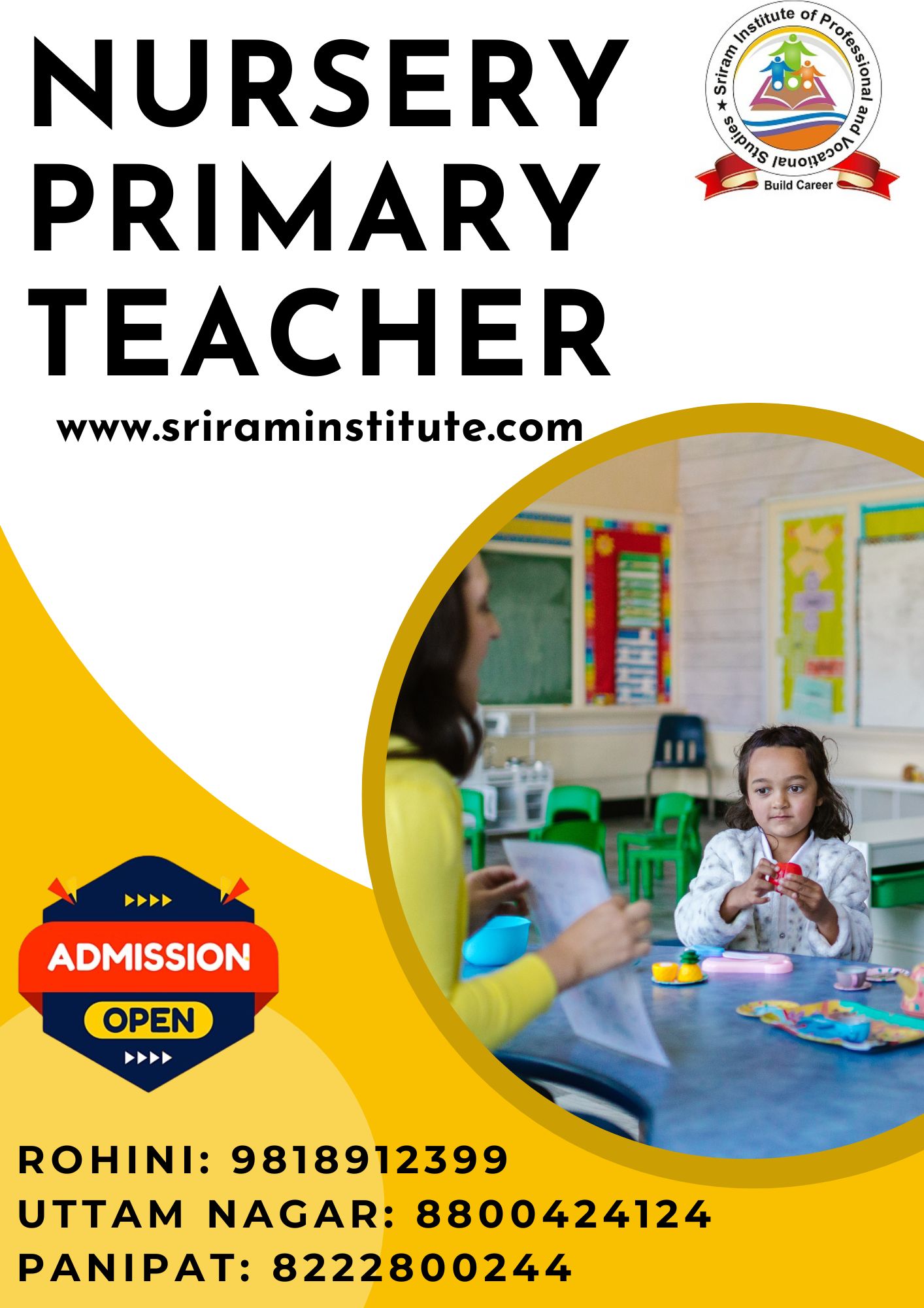 Best nursery teacher training course in Rohini - Delhi - Delhi ID1521285 3