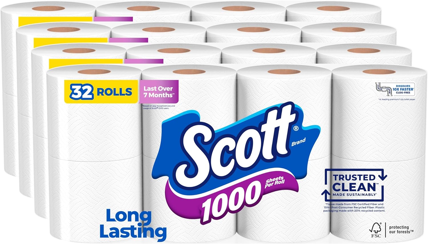 Scott 1000 Trusted Clean Toilet Paper Review - New York - New York ID1599659