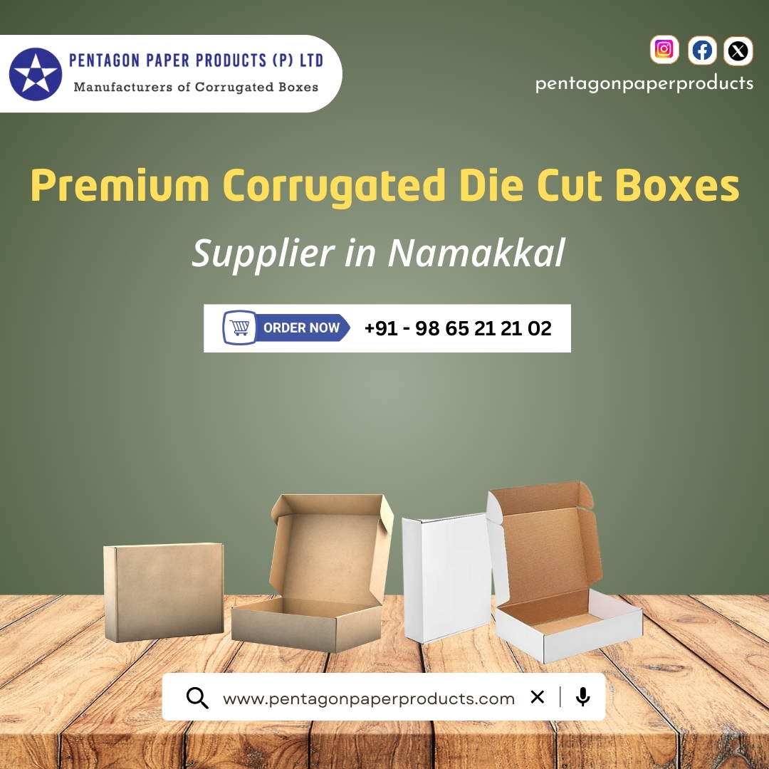 Die Cut Boxes Manufacturer in Madurai  - Tamil Nadu - Namakkal ID1611260