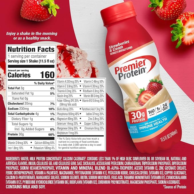 Premier Protein Liquid Protein Shake 24 Vitamins  Minerals - California - Los Angeles ID1592907 2