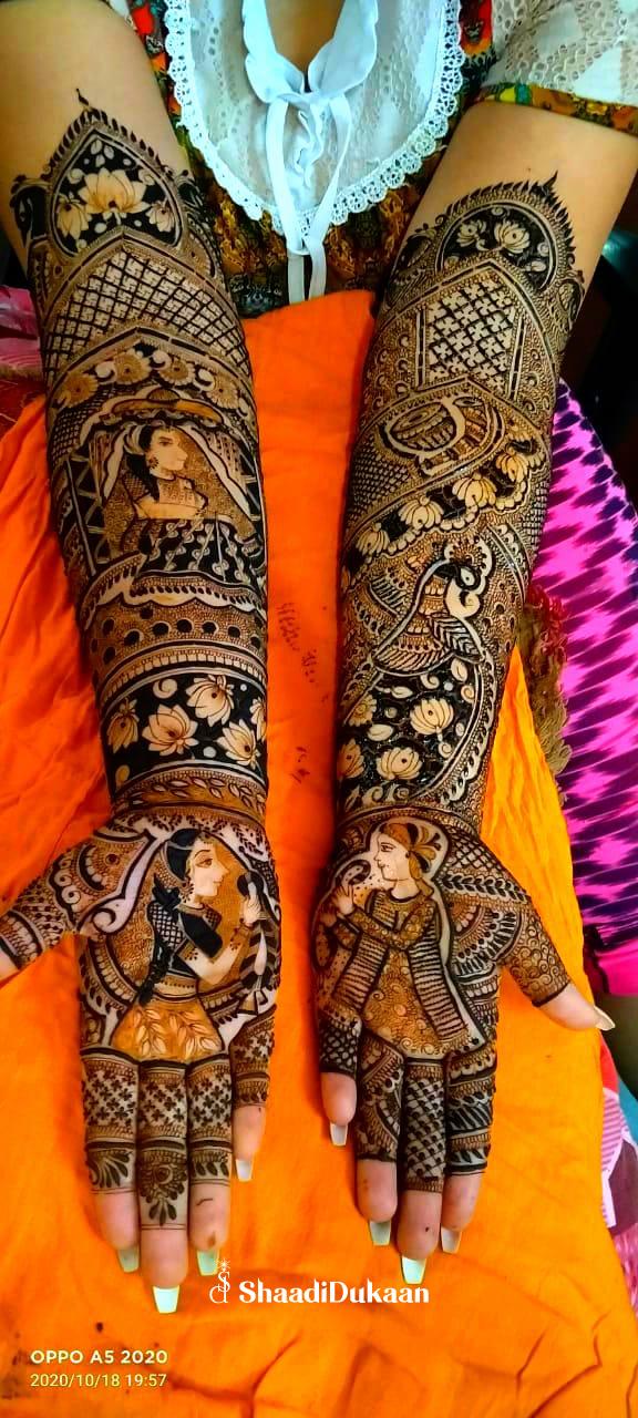 Top Bridal Mehndi Artist in Hyderabad  Mehandi Artist For W - Andhra Pradesh - Hyderabad ID1591890