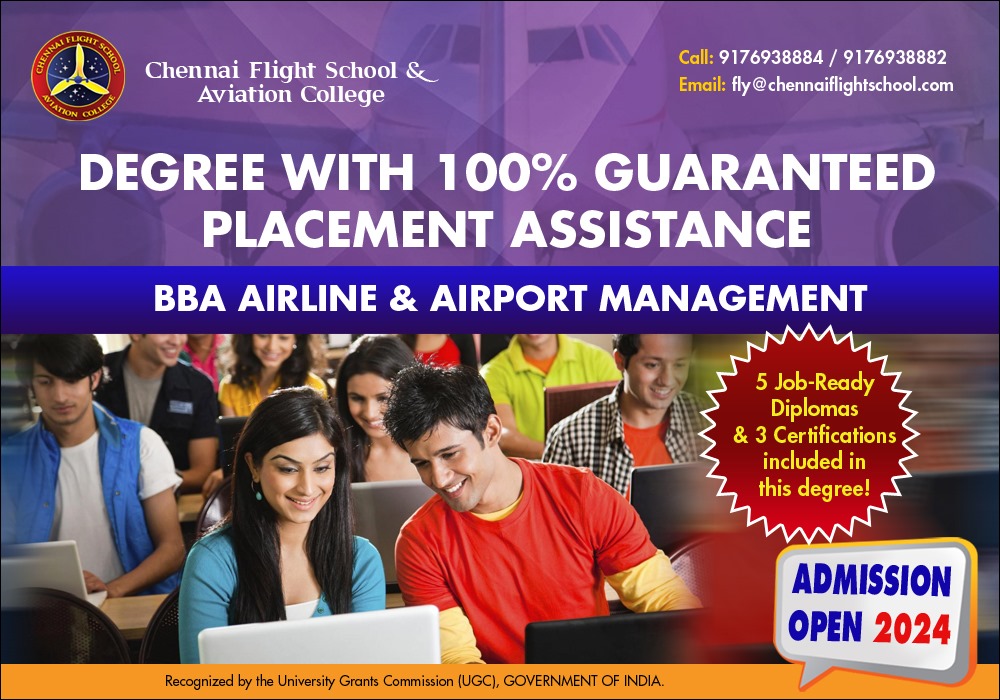 BBA AIRLINE  AIRPORT MANAGEMENT! - Tamil Nadu - Chennai ID1540188