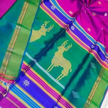 Authentic Handcrafted Silk Handloom Sarees of Bishnupur   - West Bengal - Kolkata ID1609903