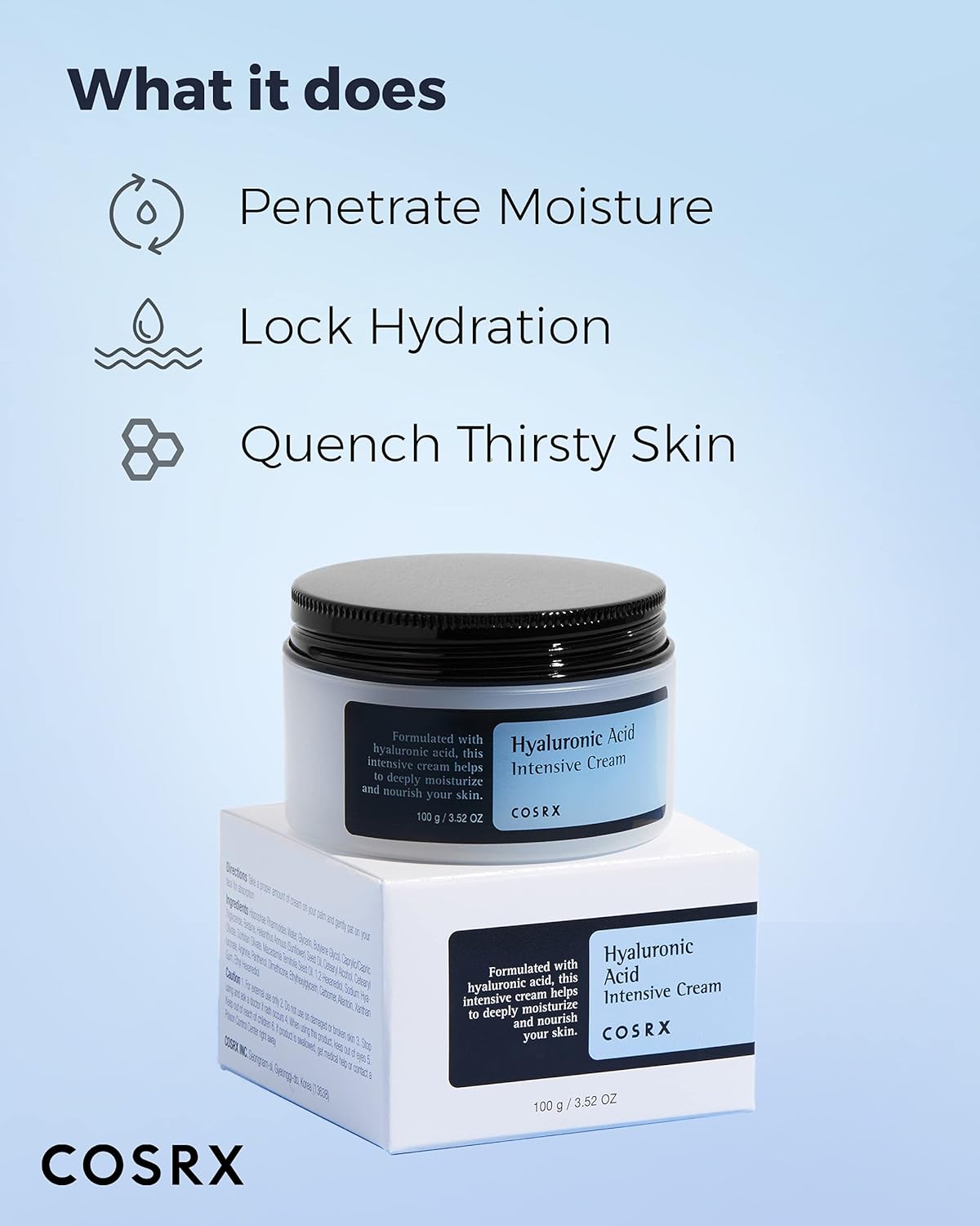 COSRX Hyaluronic Acid Moisturizing Cream Long - New York - Albany ID1587532 2