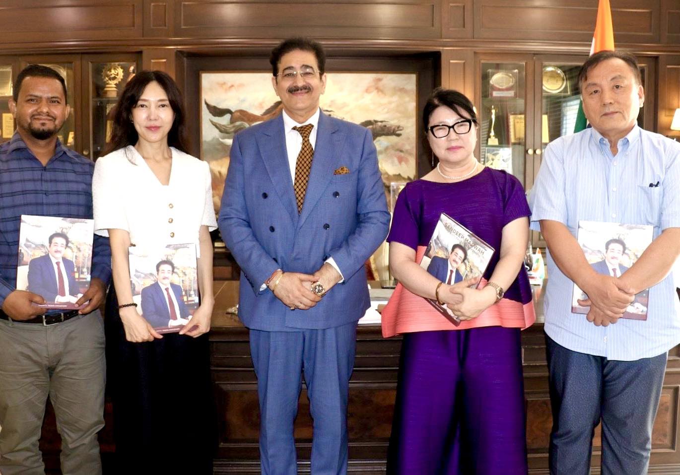 Korean Delegation Visits Marwah Studios under Indo South Kor - Delhi - Delhi ID1615083