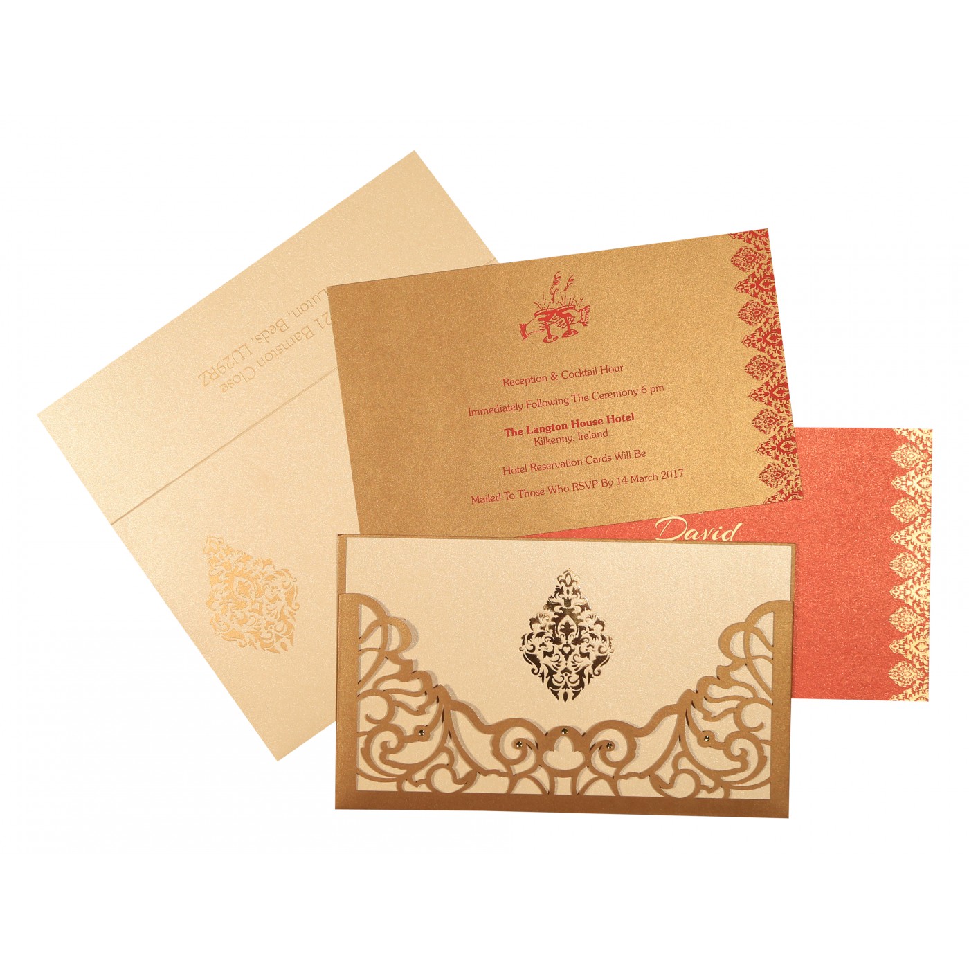 Custom Laser Cut Wedding Invitations  Craft Your Dream Invi - New Jersey - Jersey City ID1601551