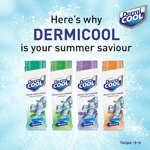 Dermi Cool Powder  Soothe Heat Rash and Stay Fresh - West Bengal - Kolkata ID1589578
