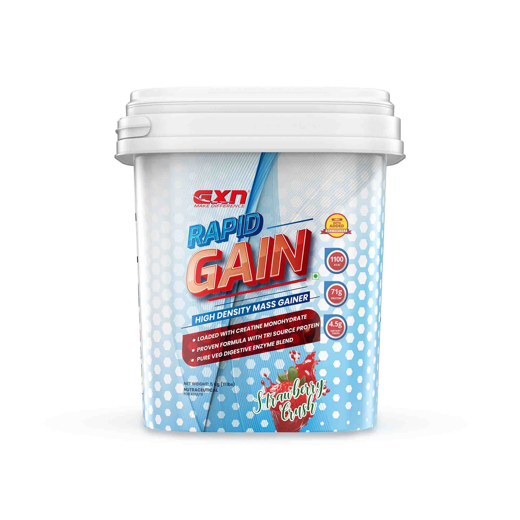 GXN Gainer Powerpacked Nutrition for Superior Muscle Growt - Haryana - Gurgaon ID1522237 4