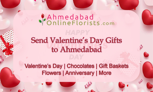 Send Valentines Day gifts to Ahmedabad with online delivery - Gujarat - Ahmedabad ID1516500