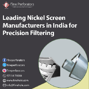 Leading Nickel Screen Manufacturers in India for Precision F - Delhi - Delhi ID1554832