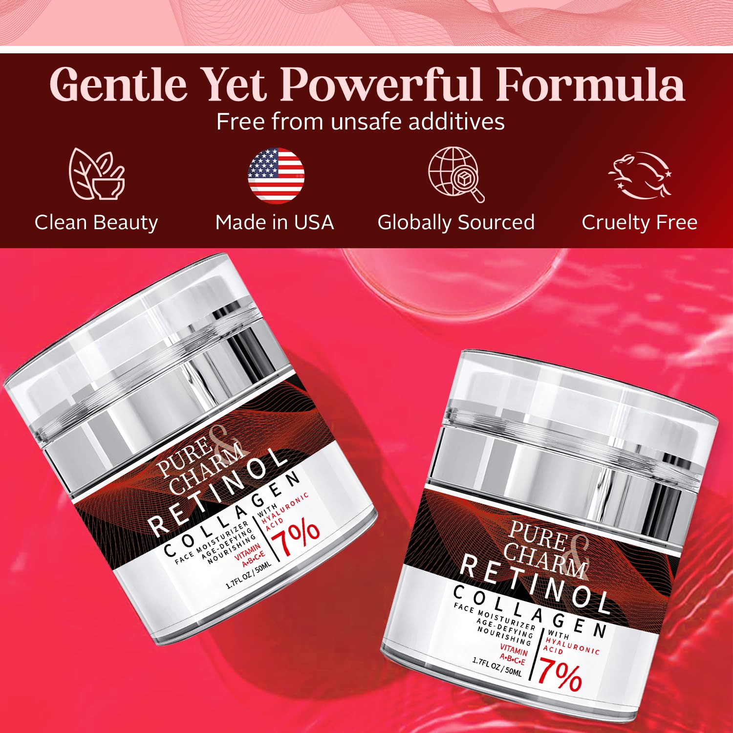 Retinol Cream for Face Neck And Dcollet  AntiAging - New York - Albany ID1589845 2