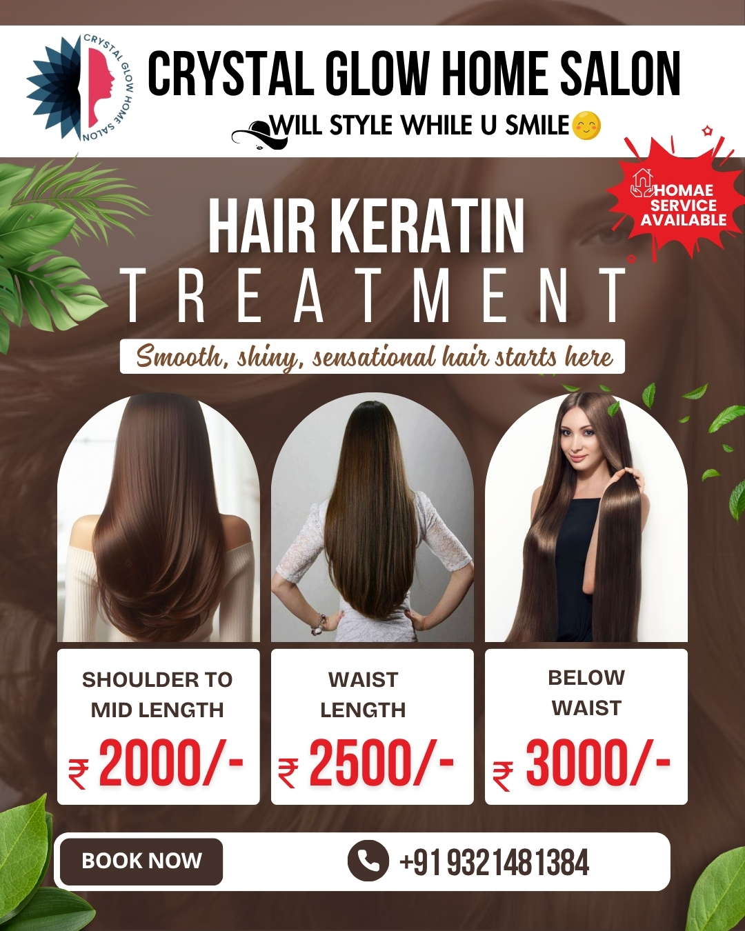 Crystal Glow Home Salon Professional Ladies Beauty Care 9 - Maharashtra - Thane ID1620892