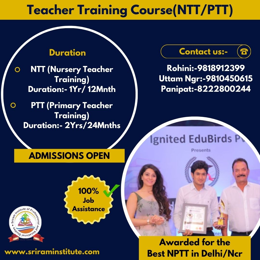 Top nursery teacher training course in Uttam Nagar - Delhi - Delhi ID1522024 3