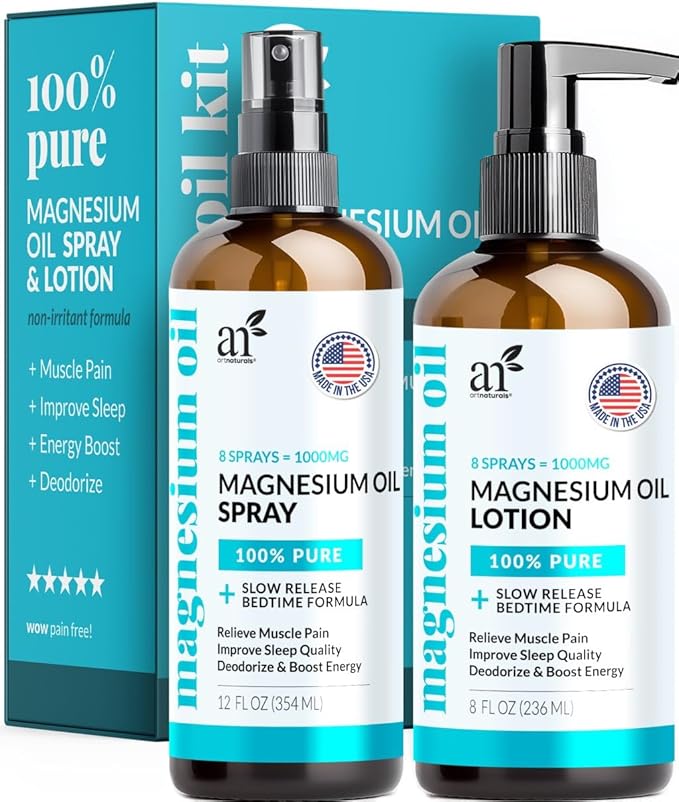 ArtNaturals Magnesium Oil  Massage Lotion Set  Muscle   - California - Los Angeles ID1600747