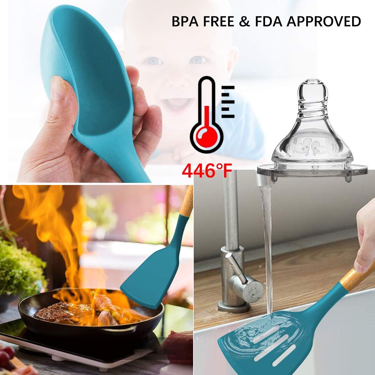 Umite Chef Kitchen Cooking Utensils Set Review - New York - New York ID1598096 3
