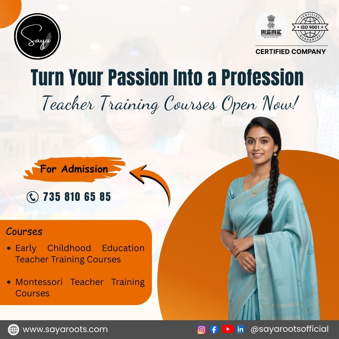 Teacher Training Course Provider Online  Saya Roots - Tamil Nadu - Chennai ID1620769 3