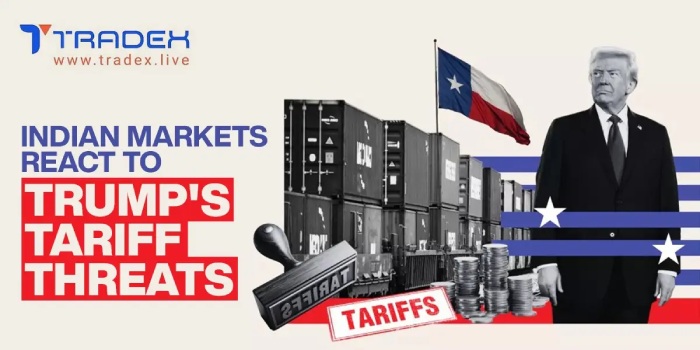 Indian Markets React to Trumps Tariff Comments Triggerin - Maharashtra - Pune ID1601092