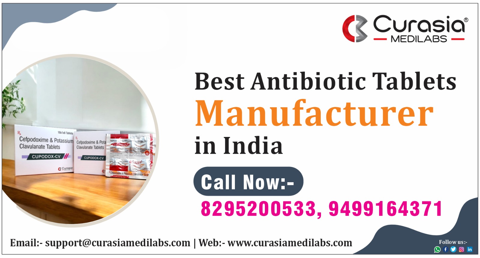 Best Antibiotic Tablets Manufacturer in India - Gujarat - Ahmedabad ID1620039